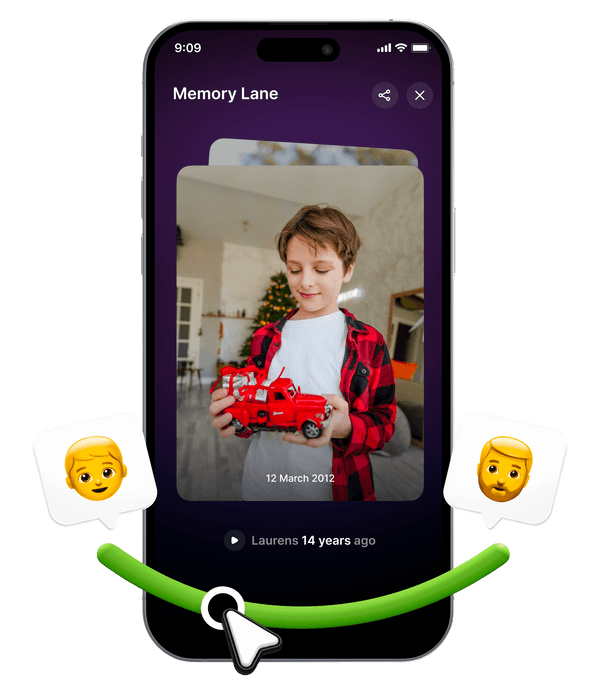 Memory Lane on Ente Photos mobile