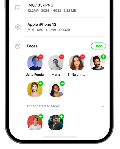 Improvements to Face Recognition on Ente Photos